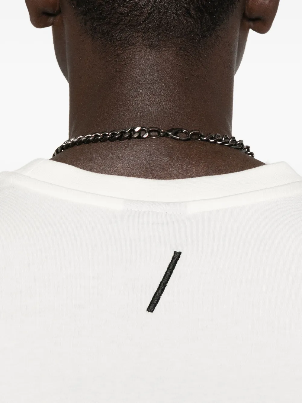Thom Krom Round-neck Short-sleeve T-shirt In Neutral