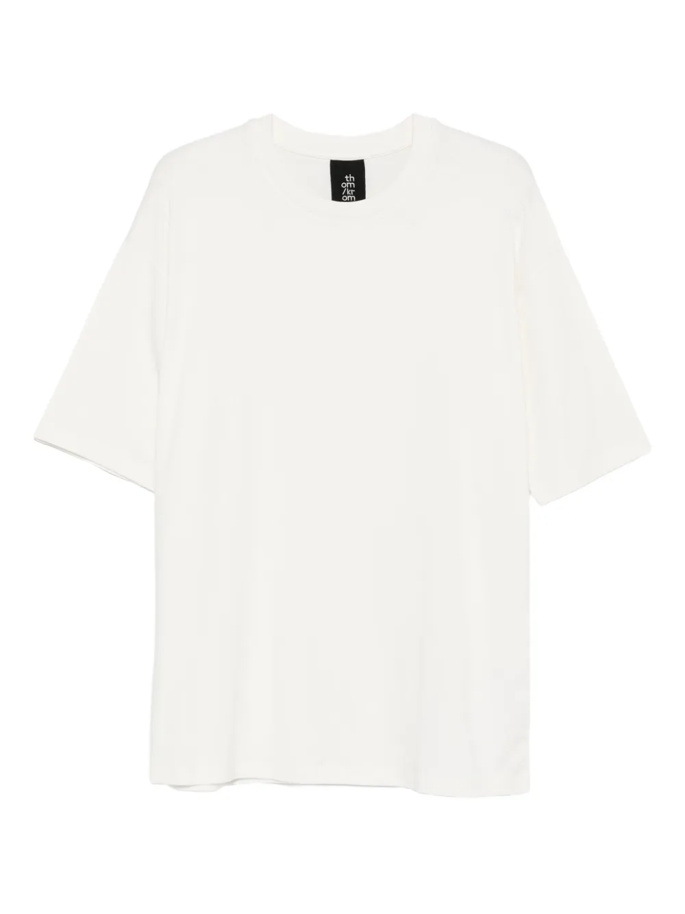 Thom Krom round-neck short-sleeve T-shirt | Neutrals | Image 1