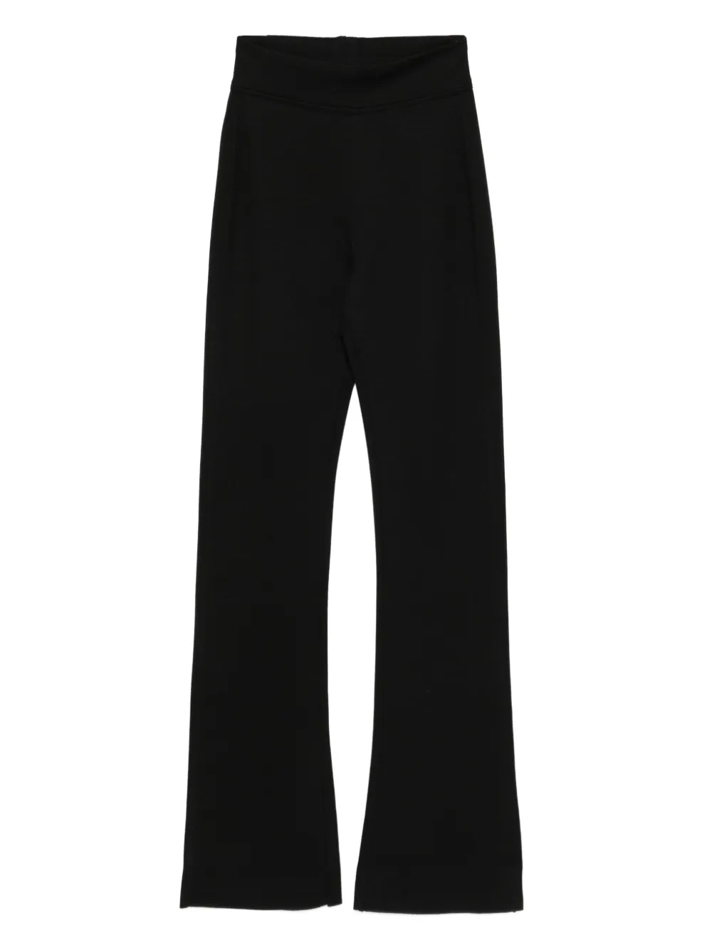 Thom Krom high-waisted flared trousers | Black | Image 1