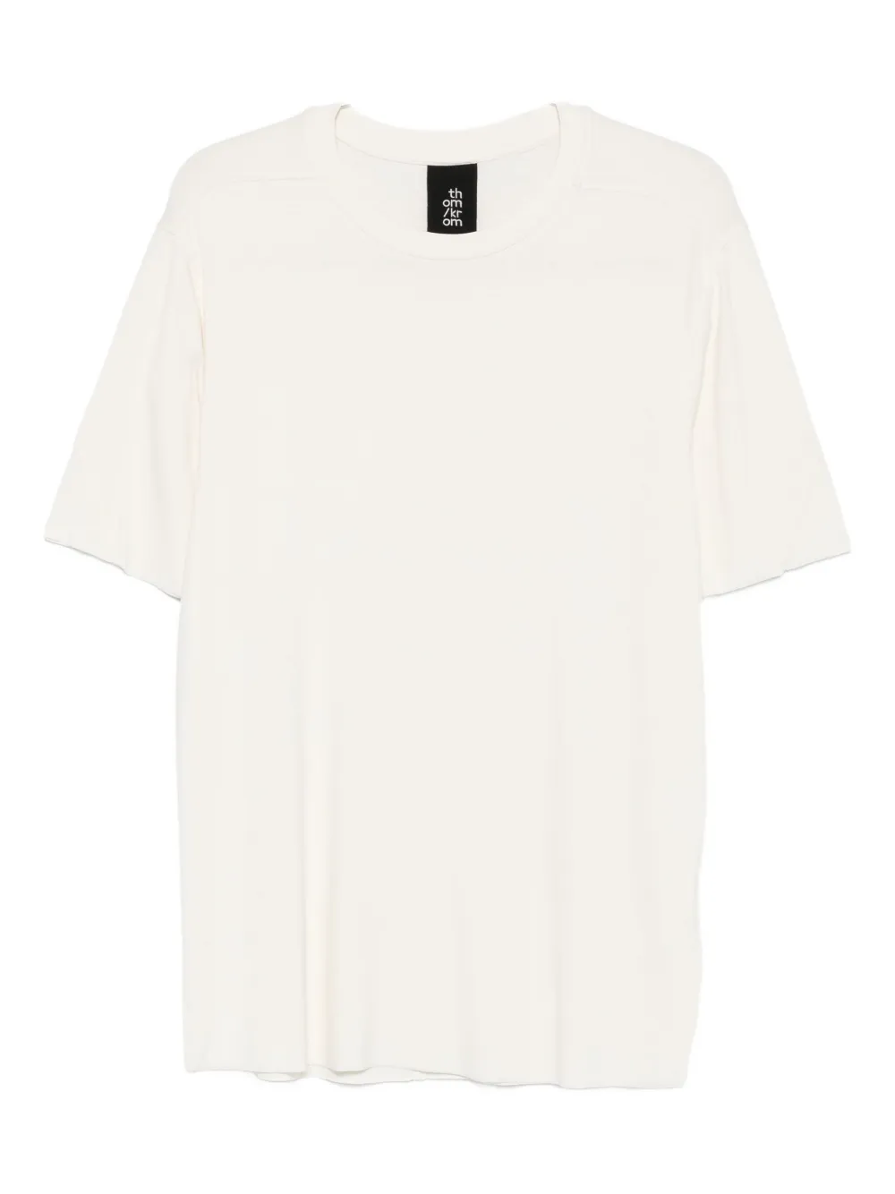 Thom Krom round-neck short-sleeve T-shirt | Neutrals | Image 1