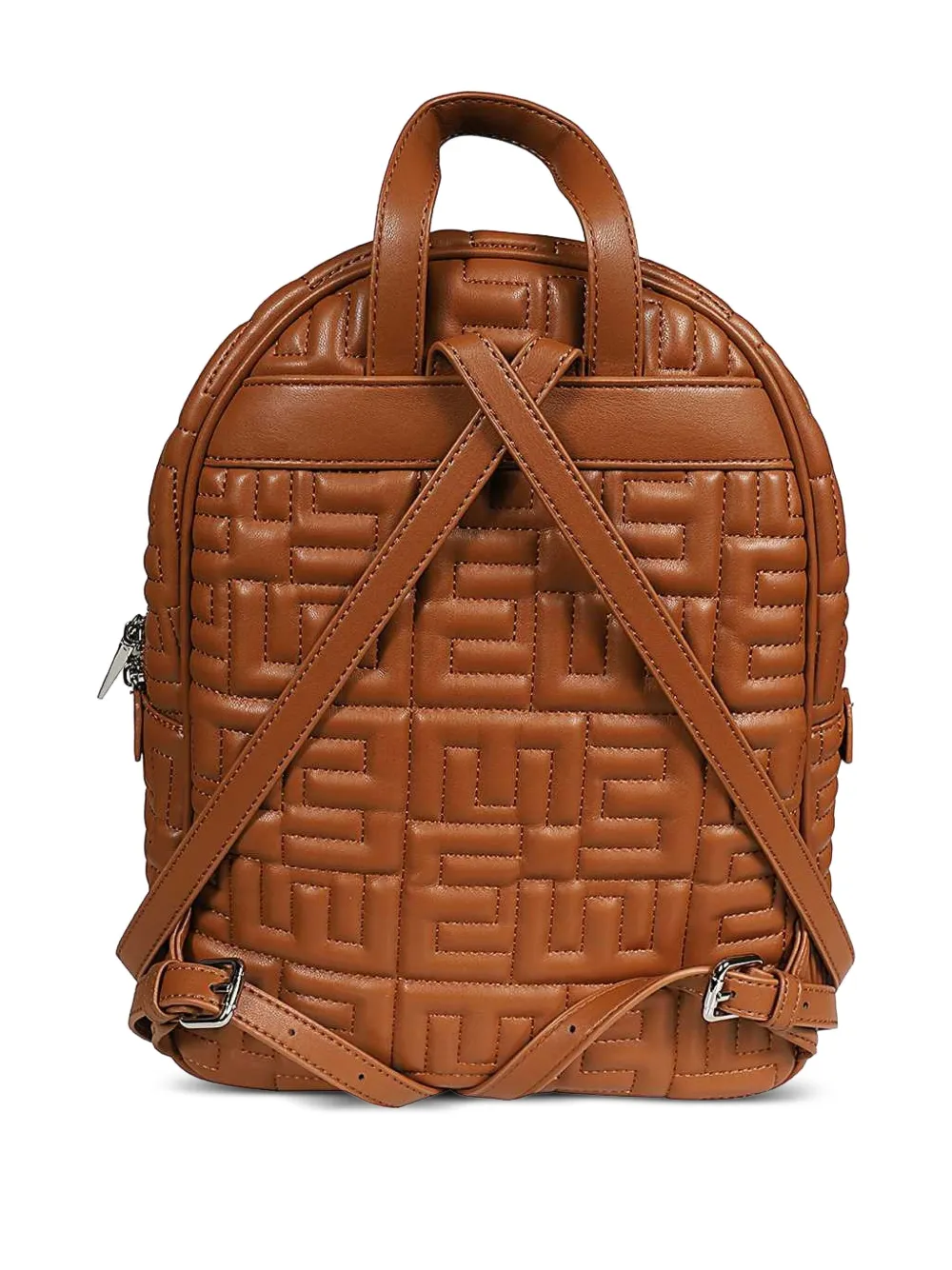 Ermanno Scervino quilted-monogram backpack - Bruin