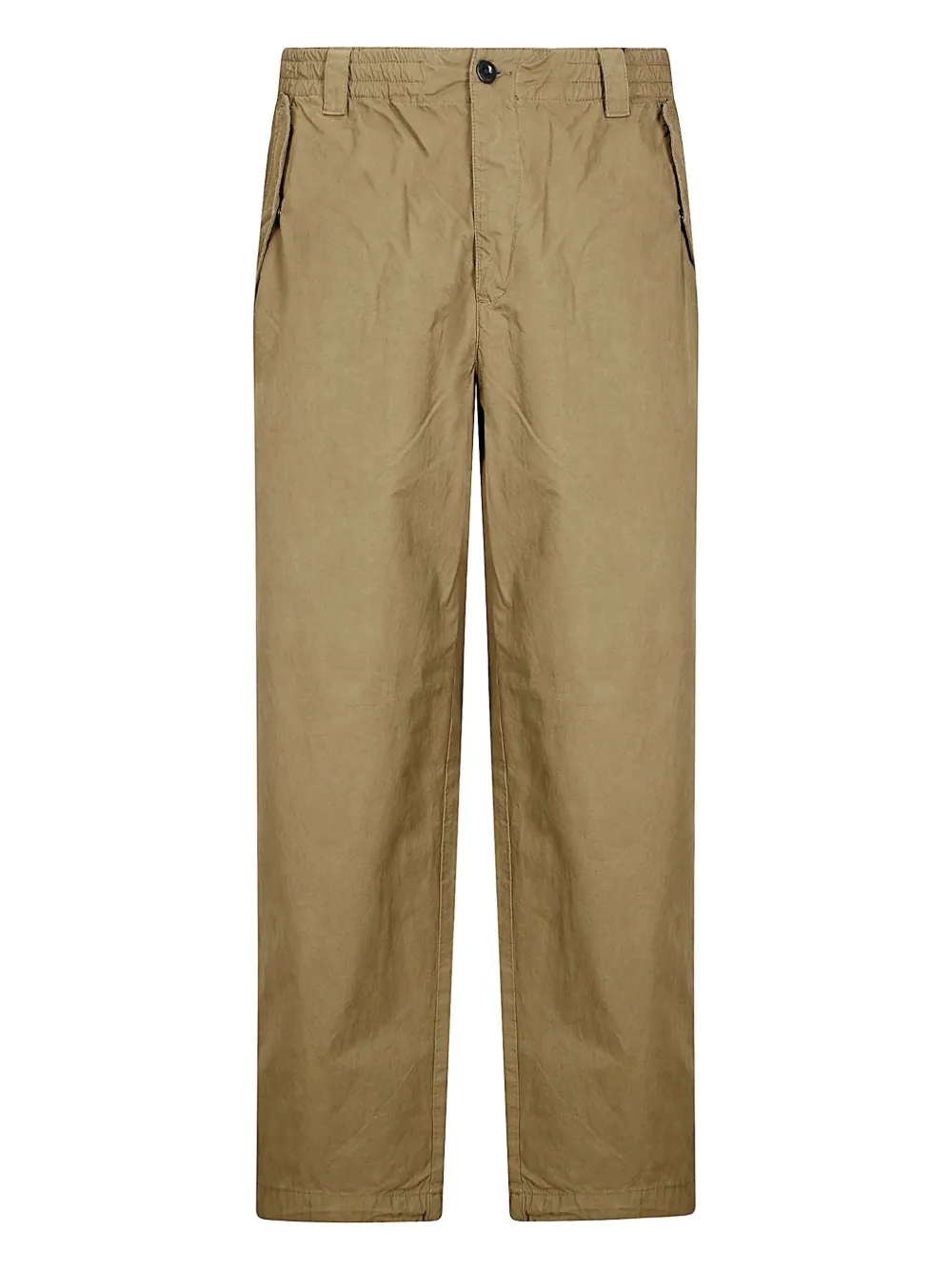 C.P. Company button-fastening drawstring trousers Beige