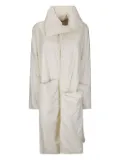 Maria Calderara snap-button coat - Neutrals