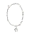 Perks And Mini flower-charm chain bracelet - Silver