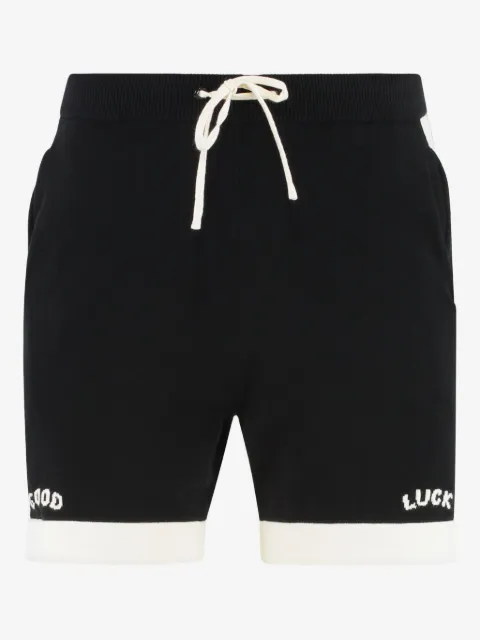 MR. SATURDAY side-slit knitted shorts
