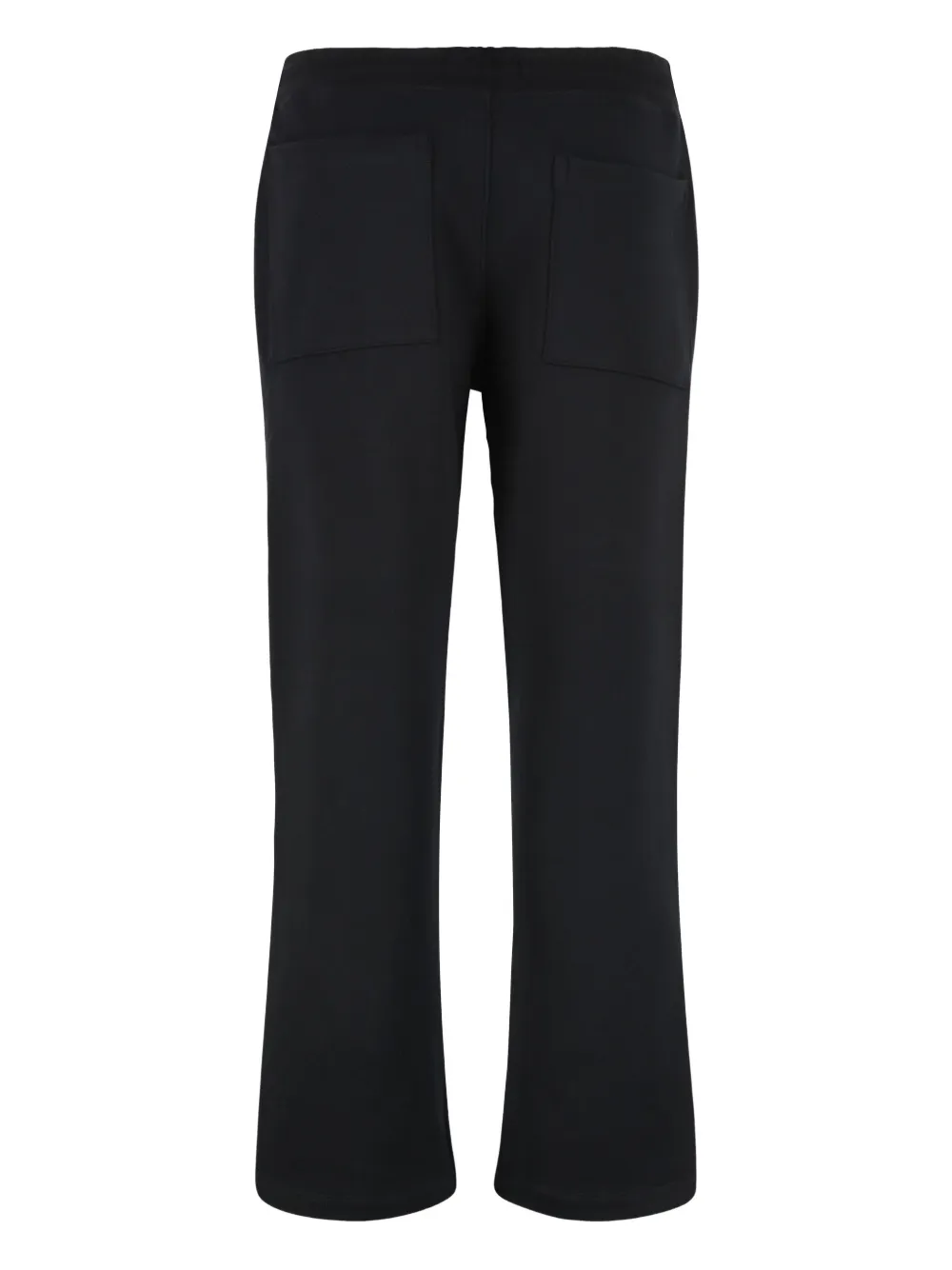 Nahmias logo-detail cotton track pants - Zwart