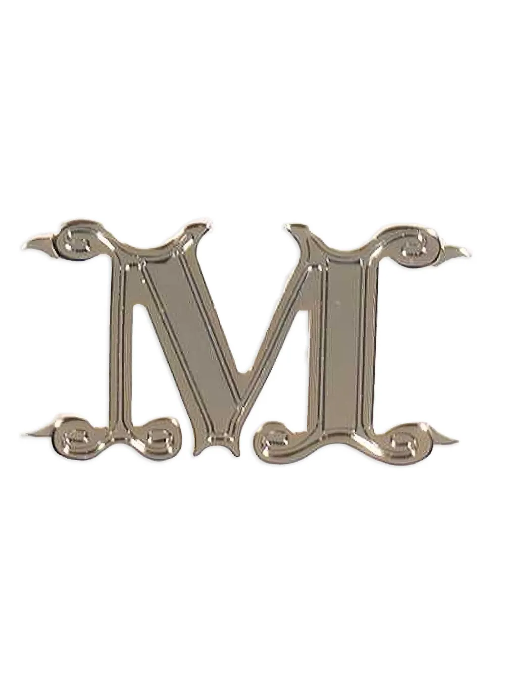 Max Mara logo-plaque belted swimsuit Wit