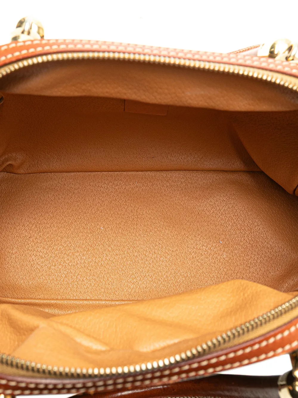 Pre-owned Celine 2000-2025 Macadam Coated Canvas Handbag In Brown