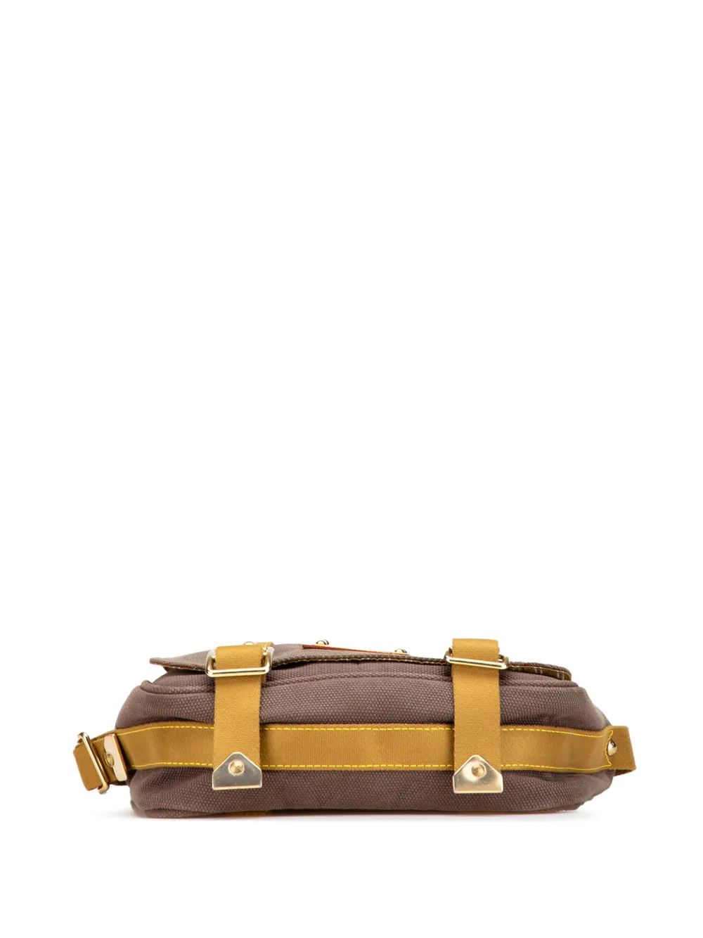 Pre-owned Louis Vuitton 2005 Antigua Besace Pm Crossbody Bag In Brown