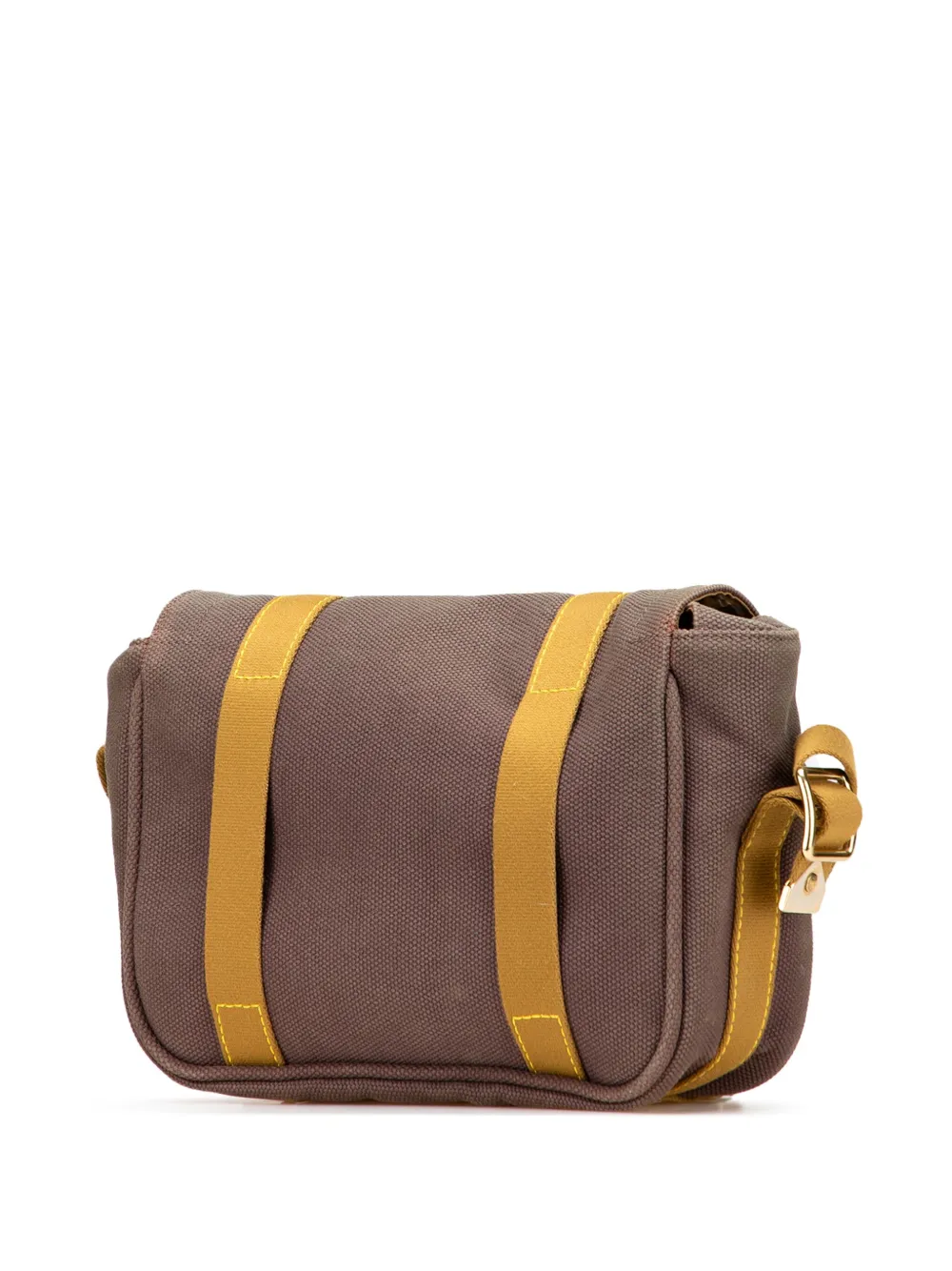 Pre-owned Louis Vuitton 2005 Antigua Besace Pm Crossbody Bag In Brown