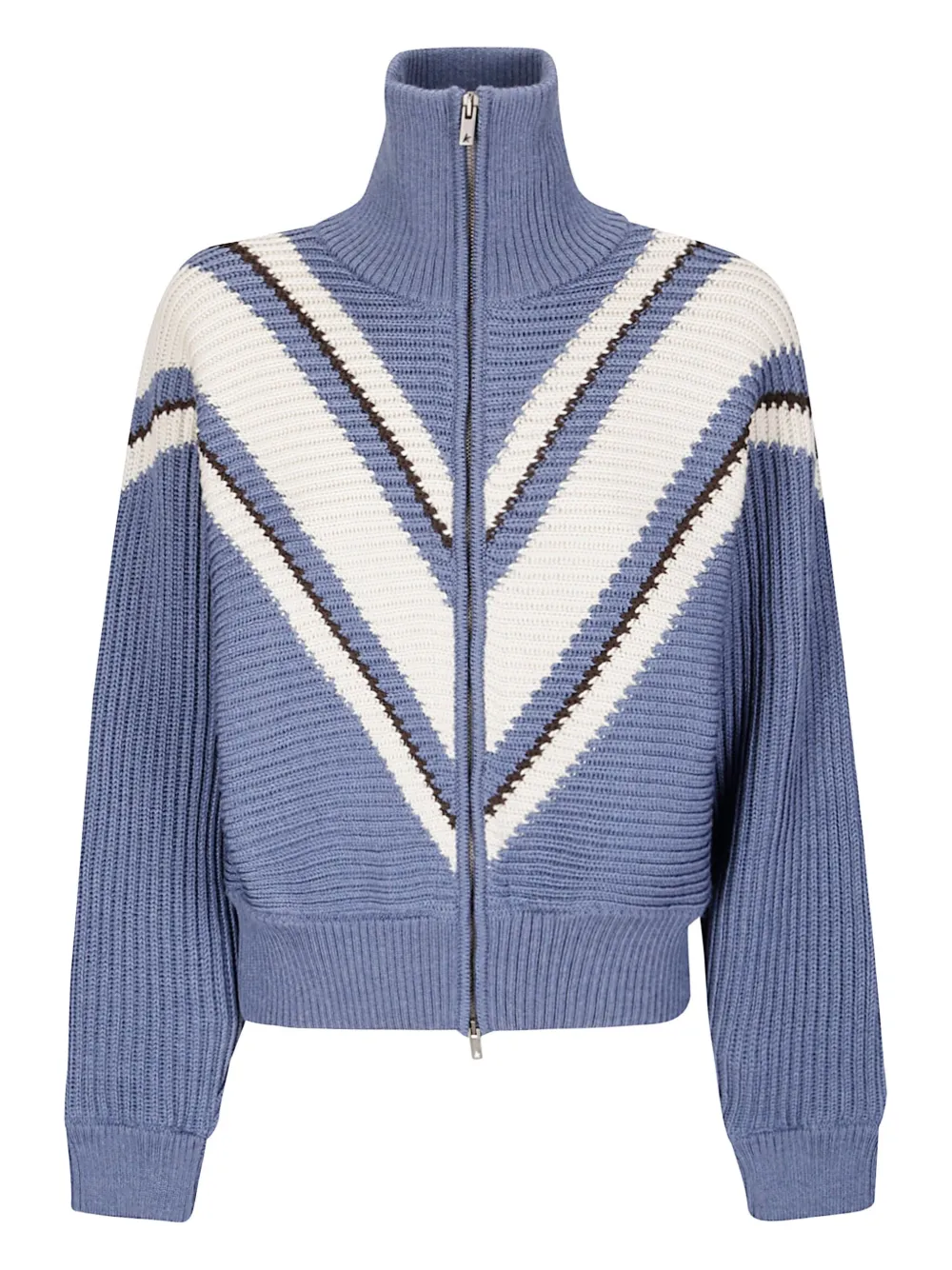 Golden Goose Vest met rits Blauw