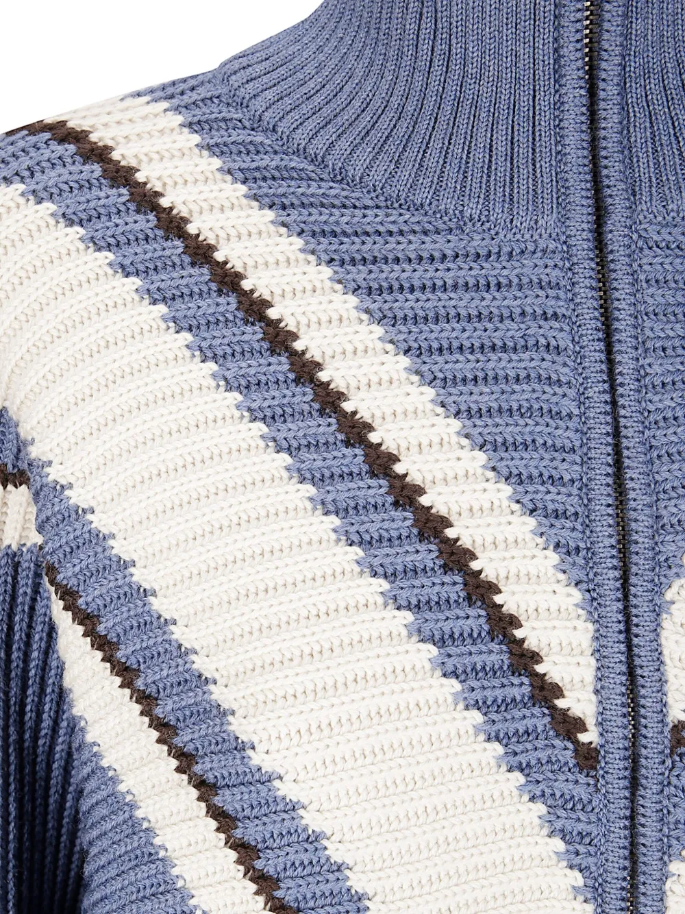 Golden Goose Vest met rits Blauw