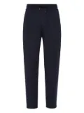 Brunello Cucinelli drawstring-cuffed track pants - Blue