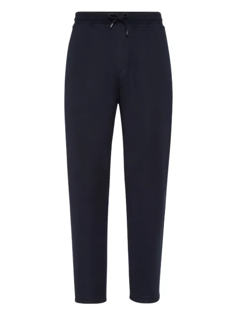 Brunello Cucinelli drawstring-cuffed track pants