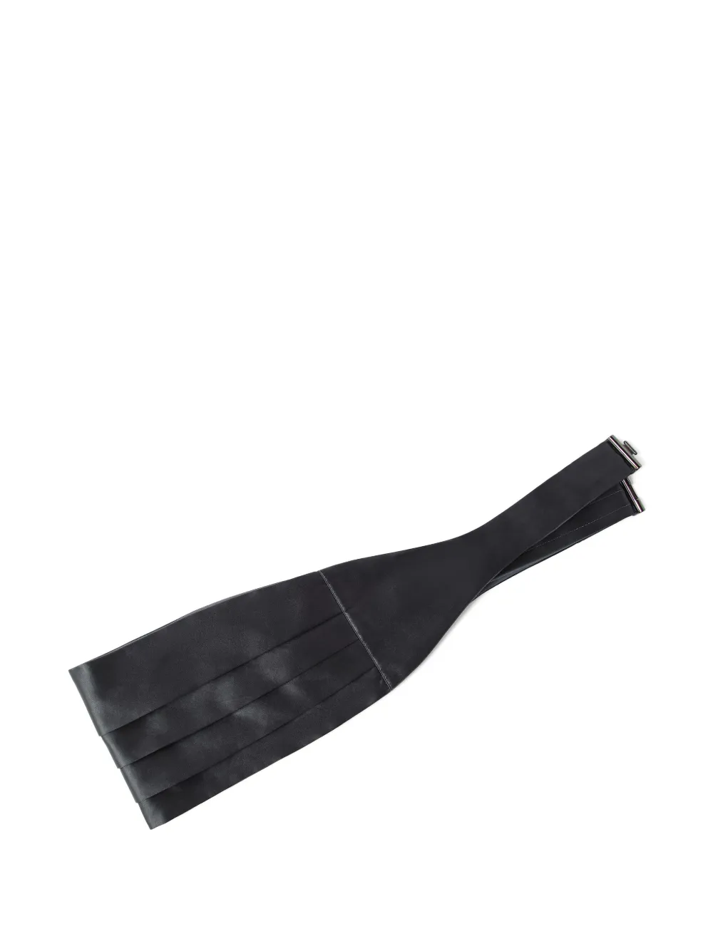 Brunello Cucinelli Pleated Cummerbund In Black