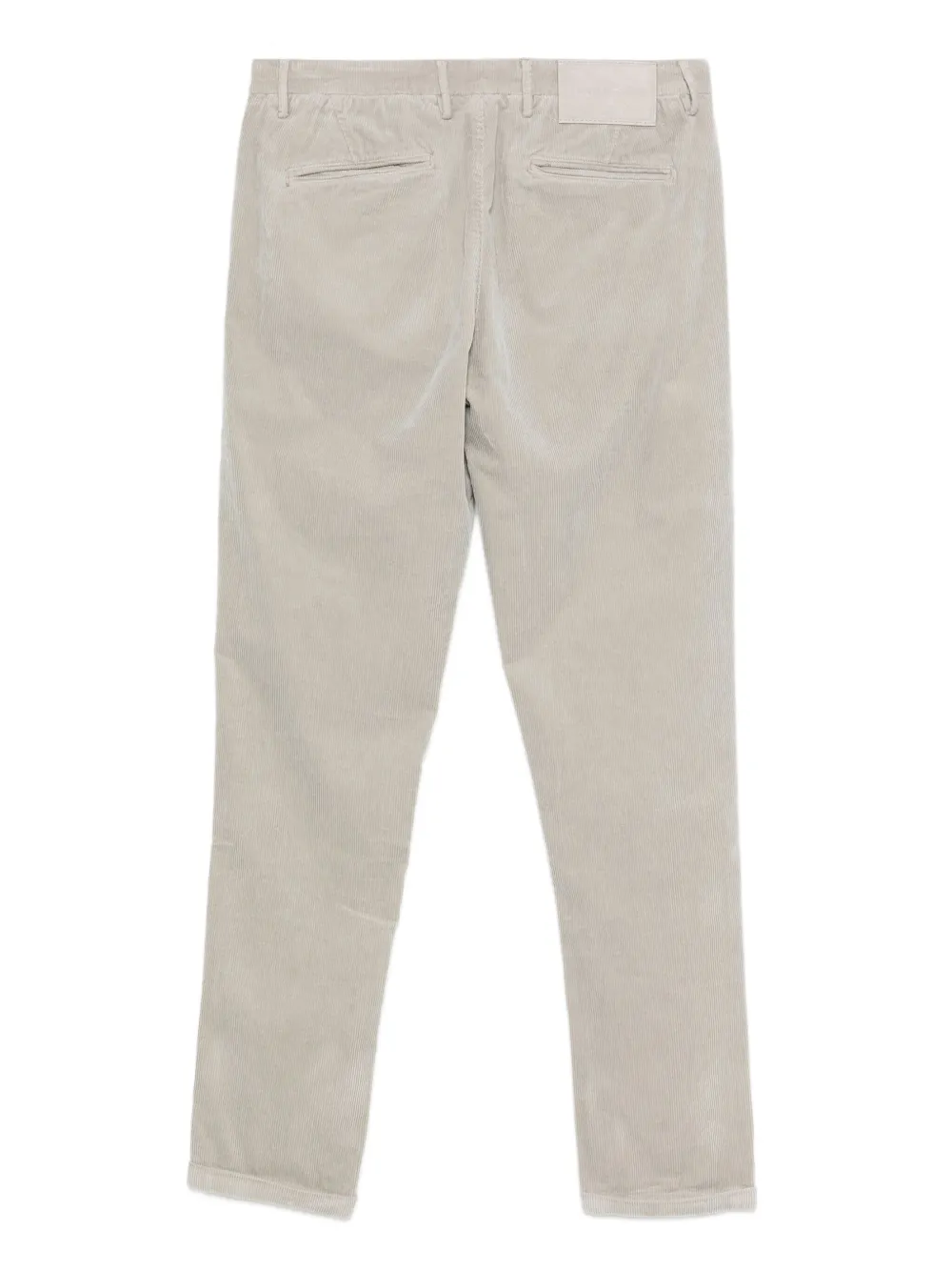 Sartoria Tramarossa Ribfluwelen broek - Grijs