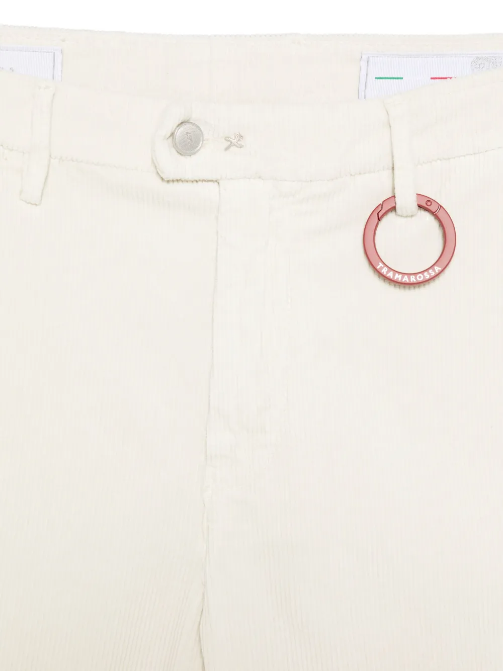 Sartoria Tramarossa Ribfluwelen broek Beige