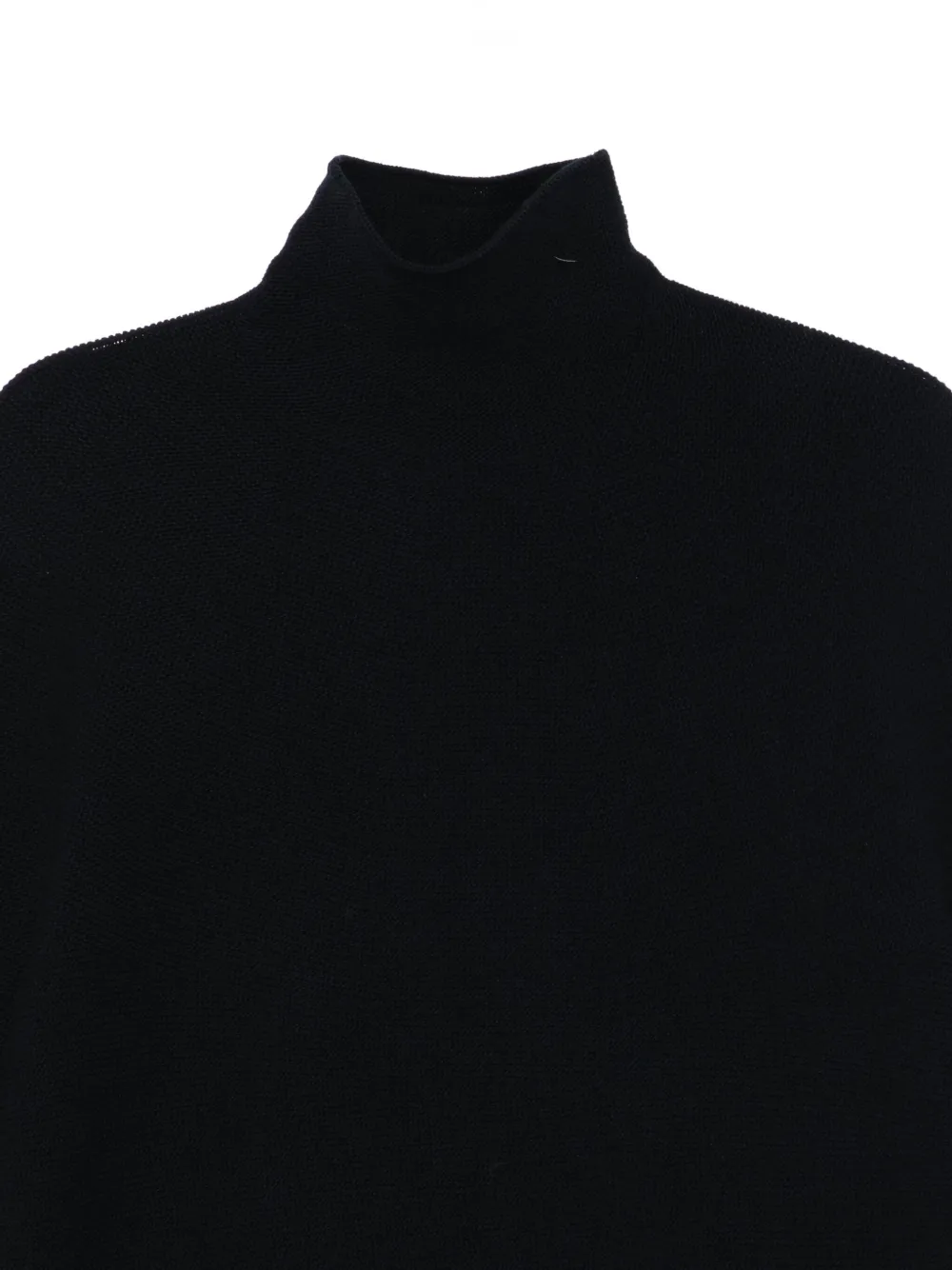 Christian Wijnants High-neck Wool Sweater In Black