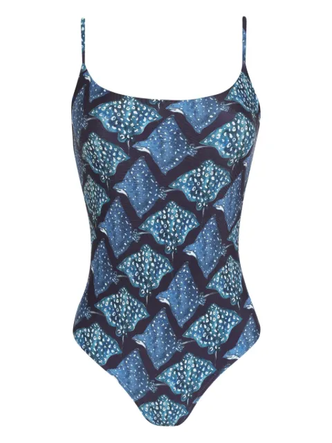 Lygia & Nanny stingray-print swimsuit