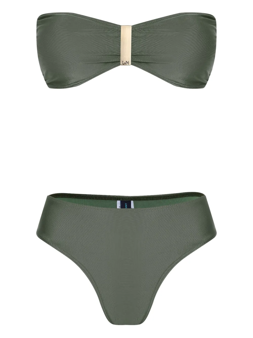 Lygia & Nanny Bandeau bikini Groen