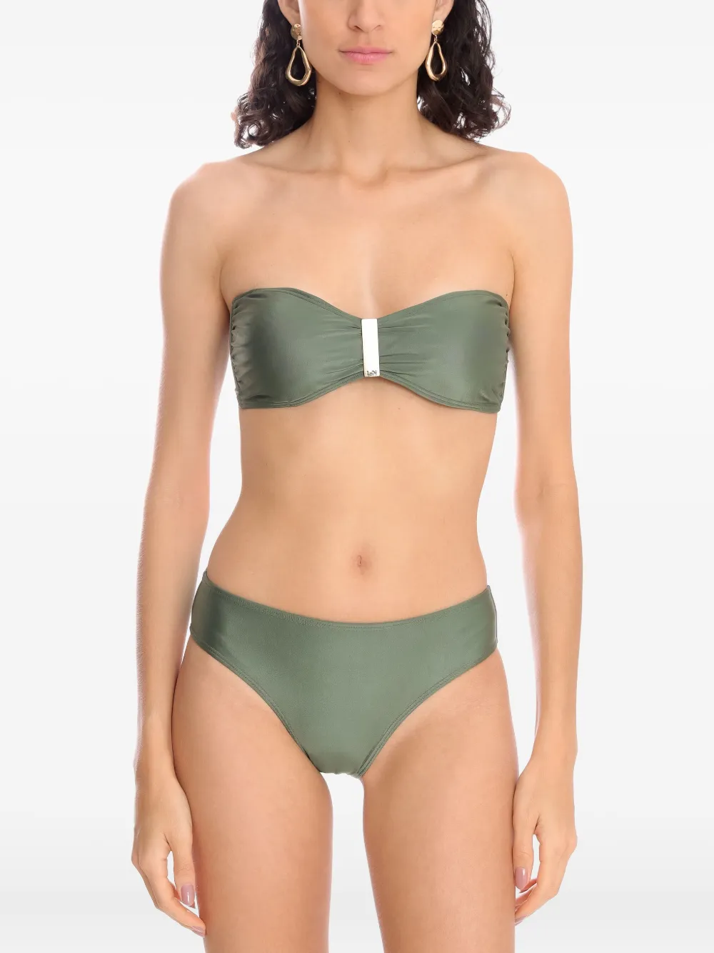 Lygia & Nanny Bandeau bikini Groen