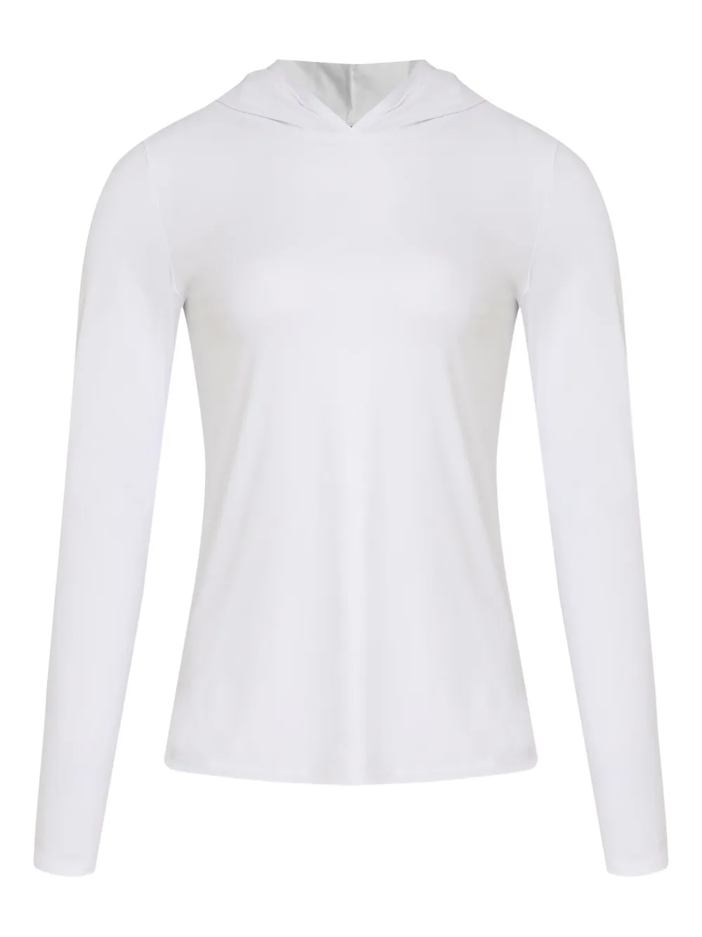 Lygia & Nanny Hoodie met duimgaten Wit