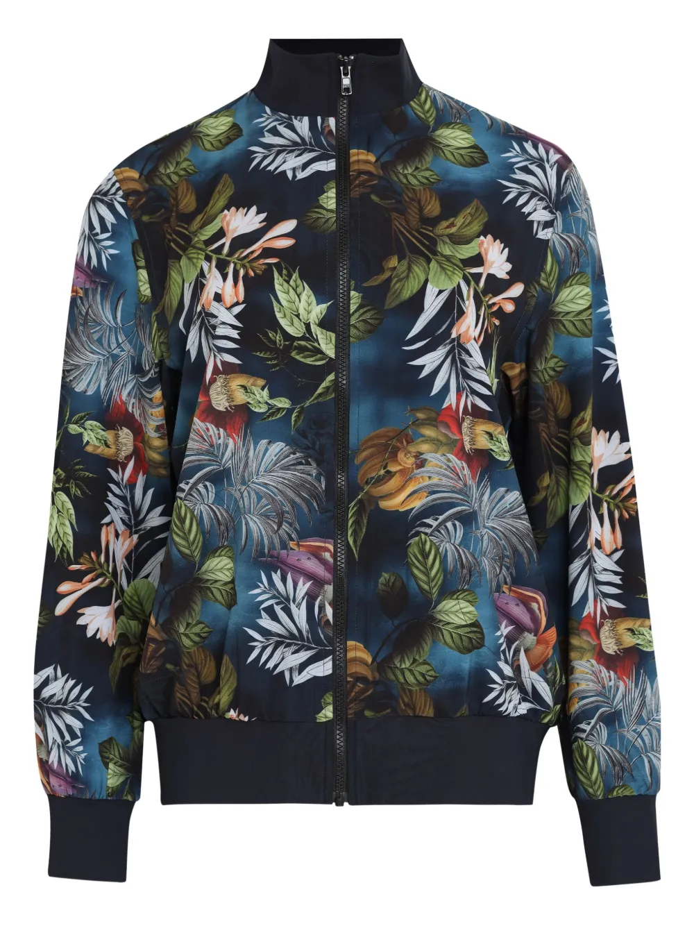 Lygia & Nanny Jack met bloemenprint en rits Blauw