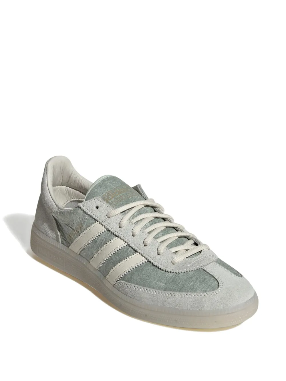 adidas Handball Spezial three-stripe suede sneakers Grey