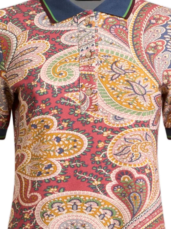 ETRO ペイズリーミニドレス | レッド | FARFETCH JP