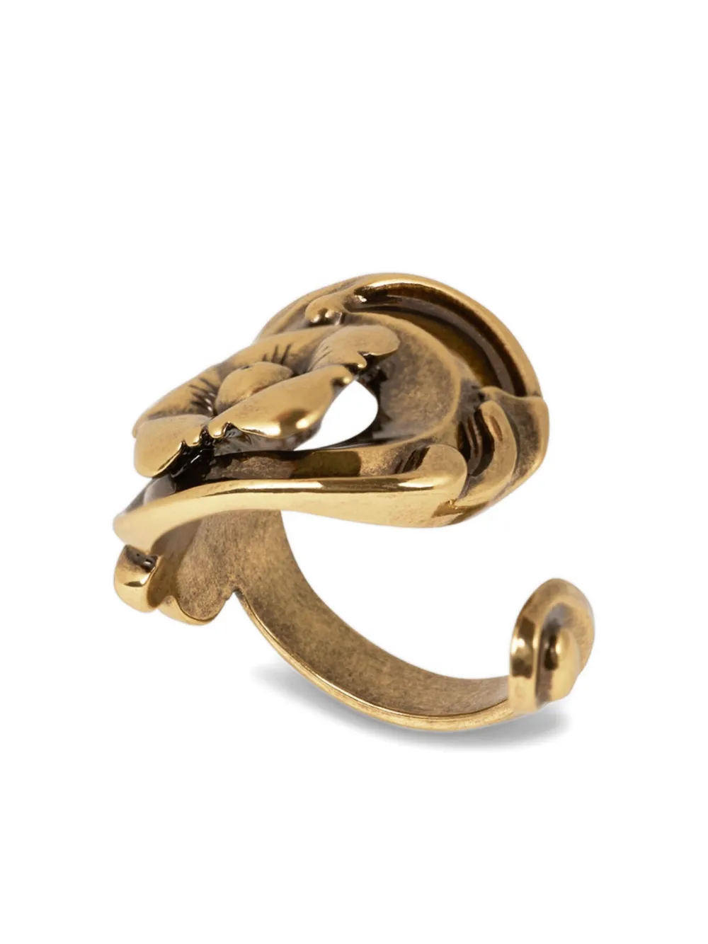  Etro Flower-shaped Baroque Ring - Gold 