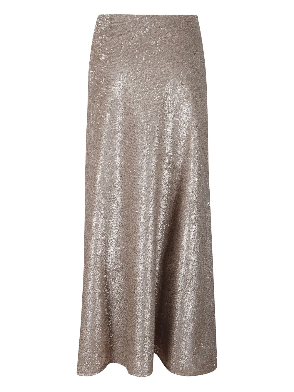 Herno Sequin-embellished Maxi Skirt In Gray