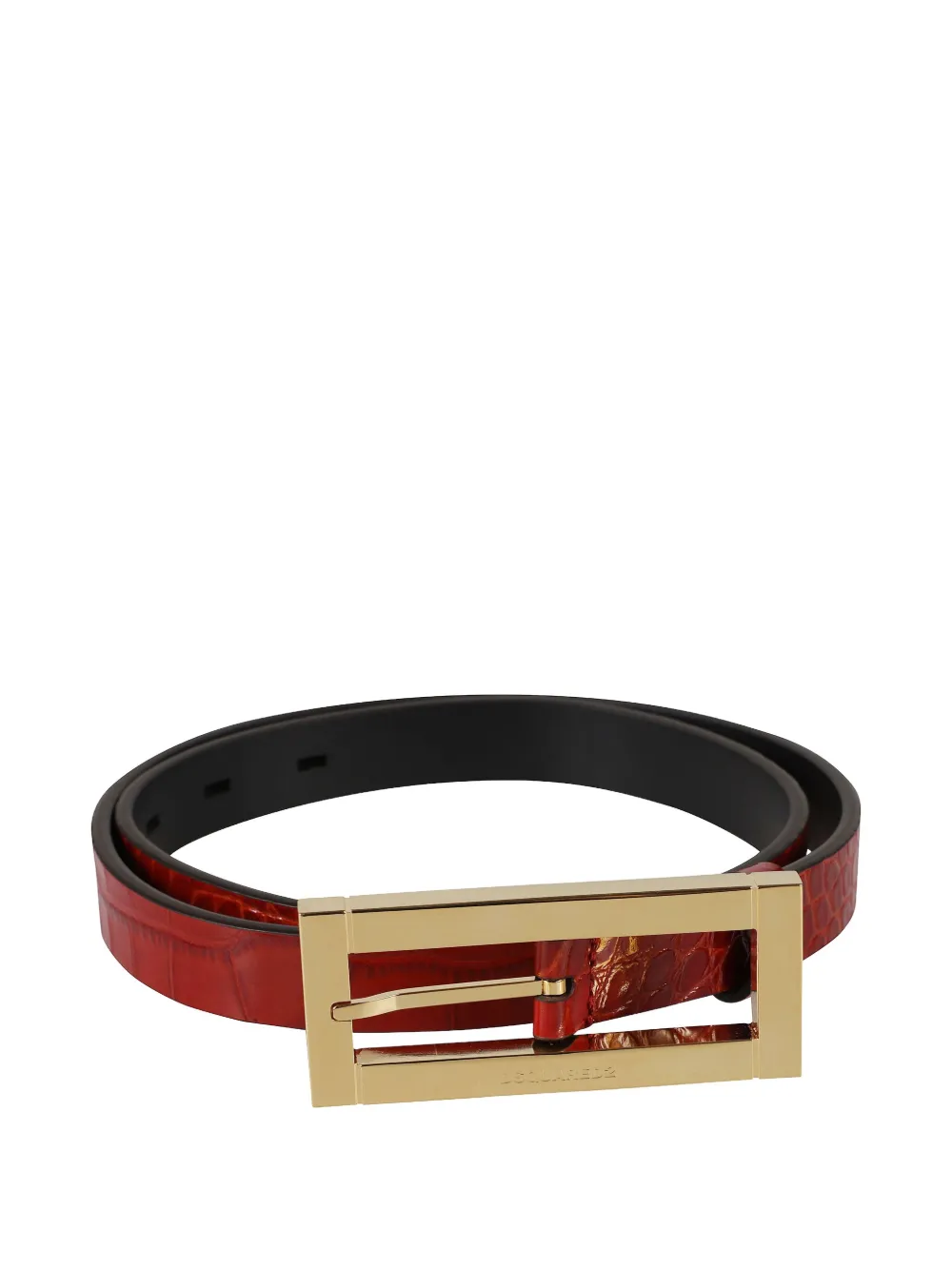 DSQUARED2 leather belt - Rood