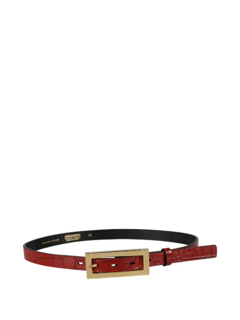 DSQUARED2 cinturón de piel