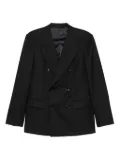 Giorgio Armani double-breasted blazer - Black