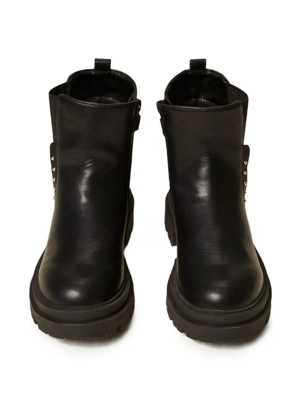 TWINSET Kids stud-embellished chelsea boots Black