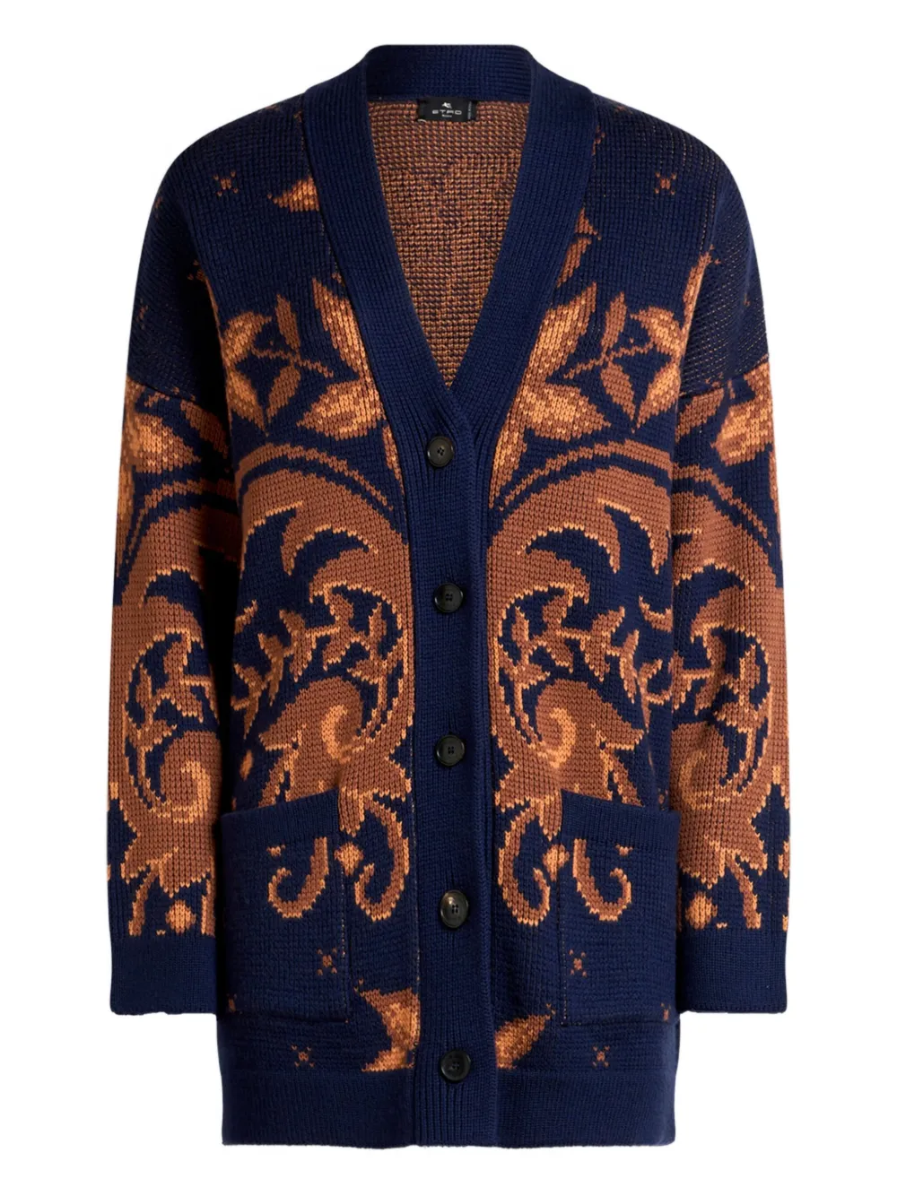 ETRO Wollen vest Blauw