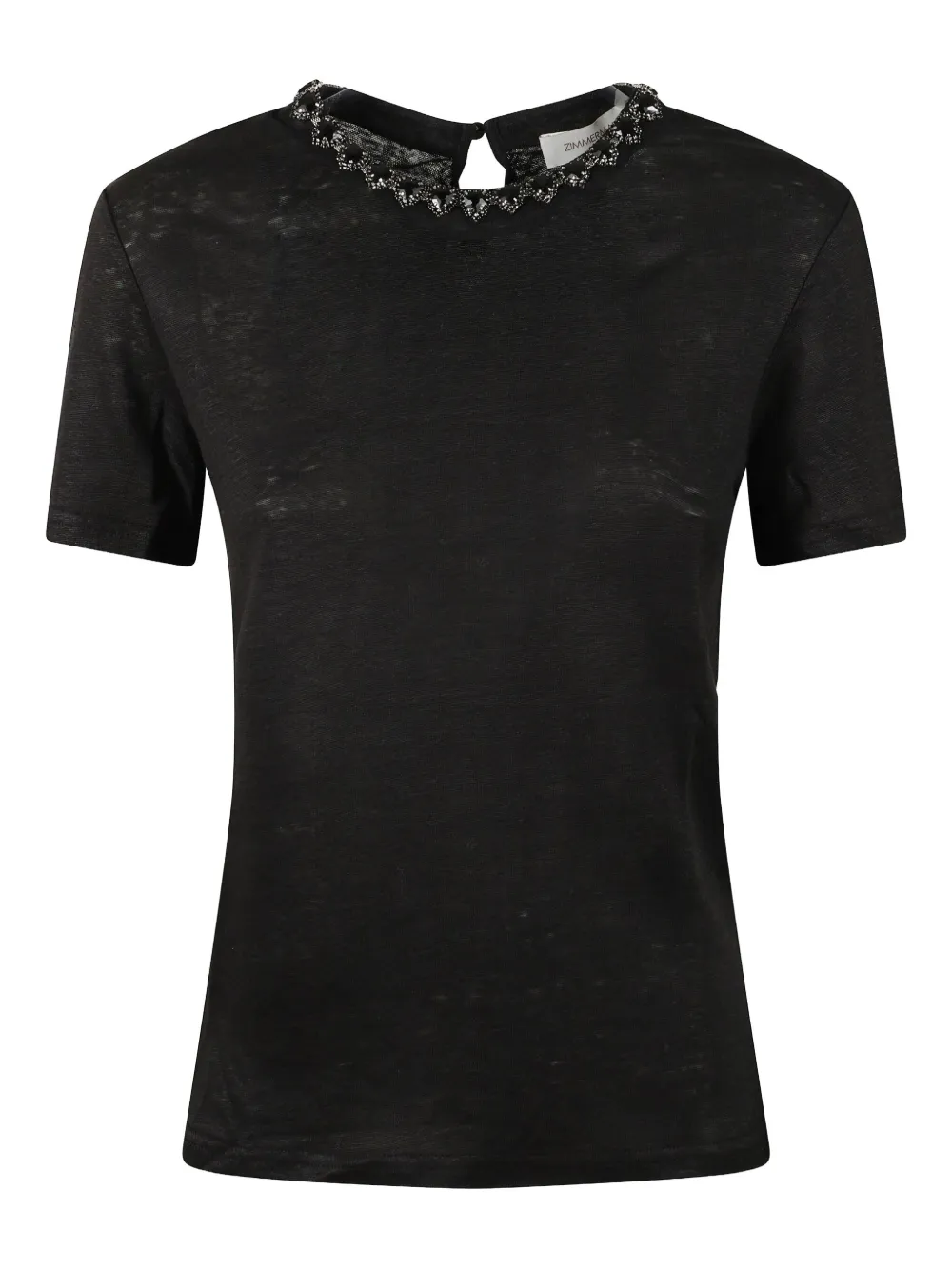 ZIMMERMANN playera con detalles | negro | Image 1