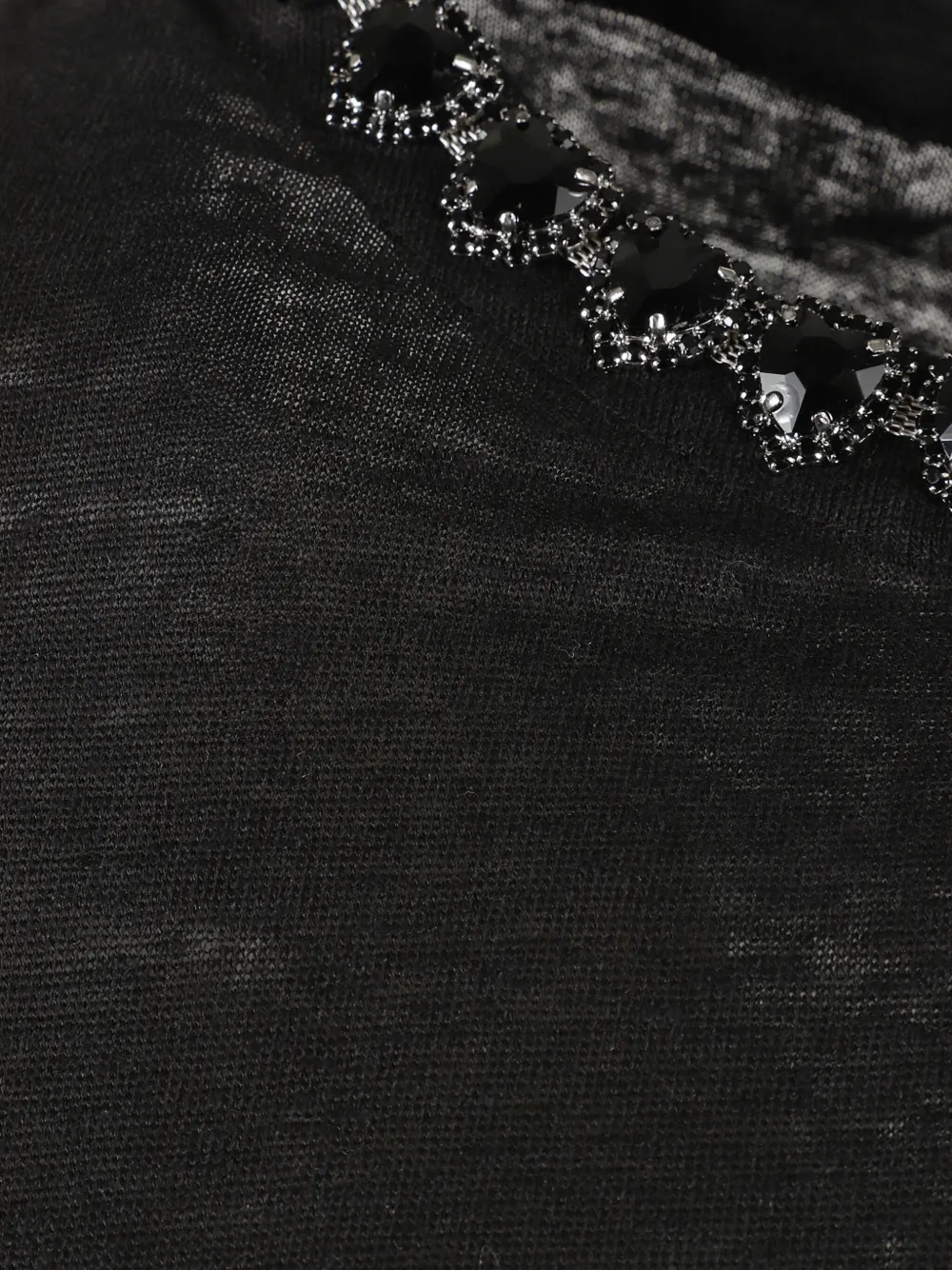 ZIMMERMANN Verfraaid T-shirt Zwart