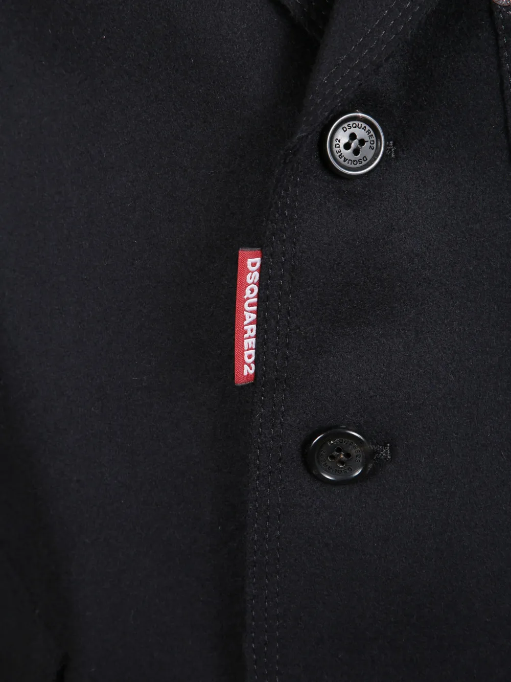 DSQUARED2 Jack met knopen Zwart