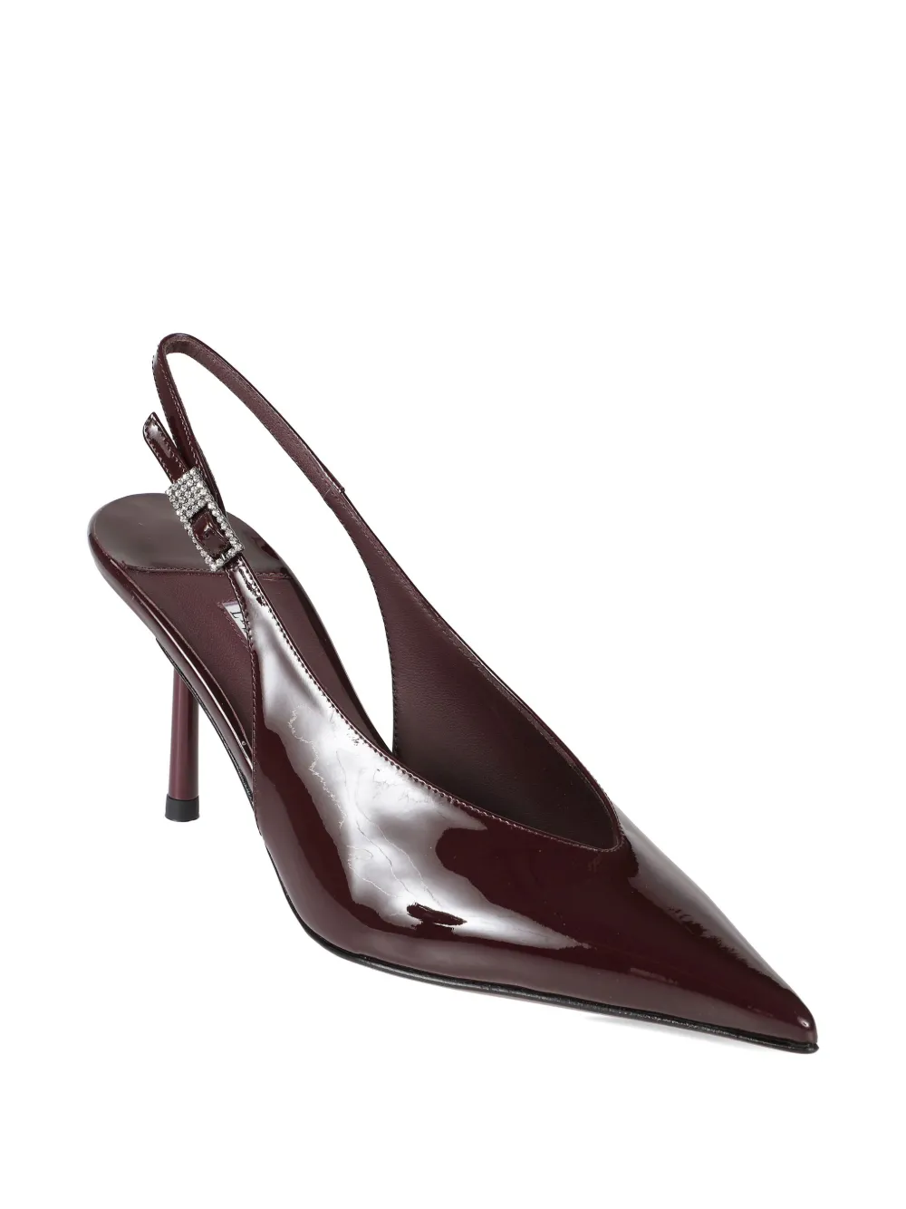 Le Silla 80mm Clivage Pointed Slingback Pumps In Red