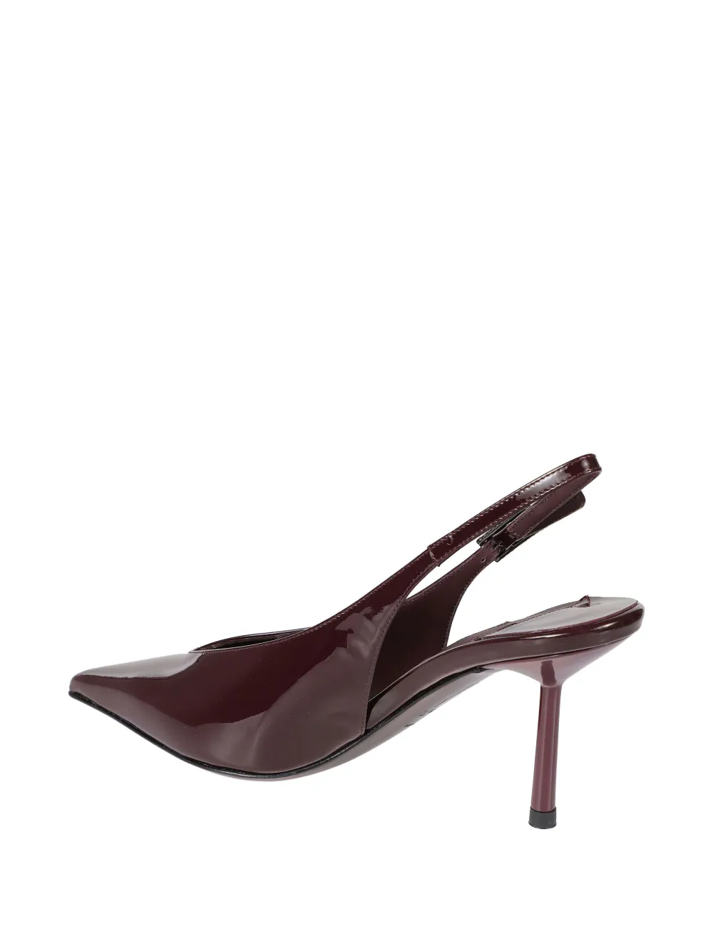 Le Silla 80mm Clivage Pointed Slingback Pumps In Red