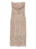 Ermanno Scervino floral-lace mini dress - Neutrals