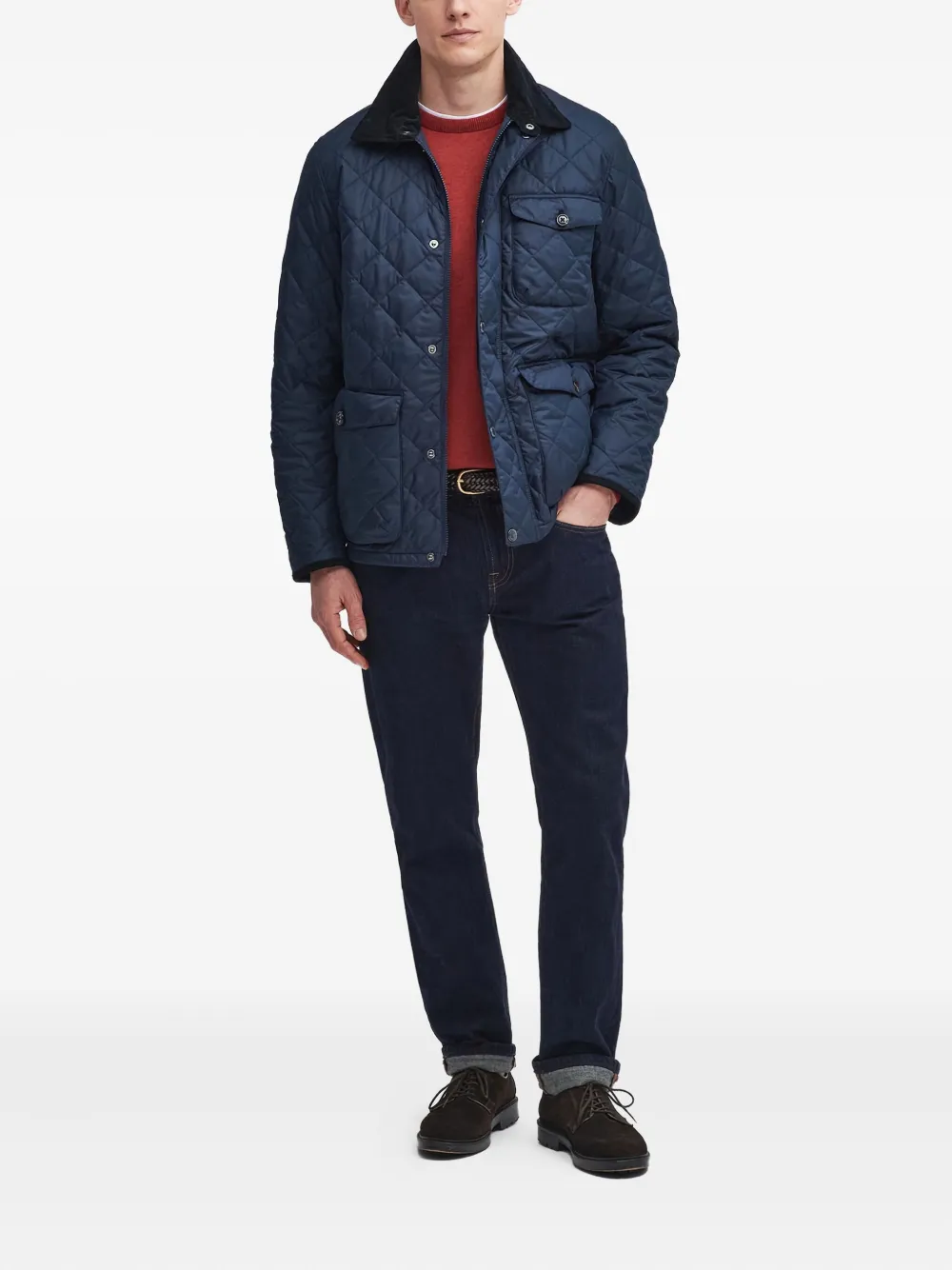 Barbour chamarra con cuello de pana | Chamarras con plumón y capitonadas | Image 2