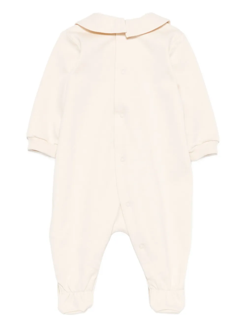 Moschino Kids Pyjama met Peter Pan-kraag en teddy-print - Beige
