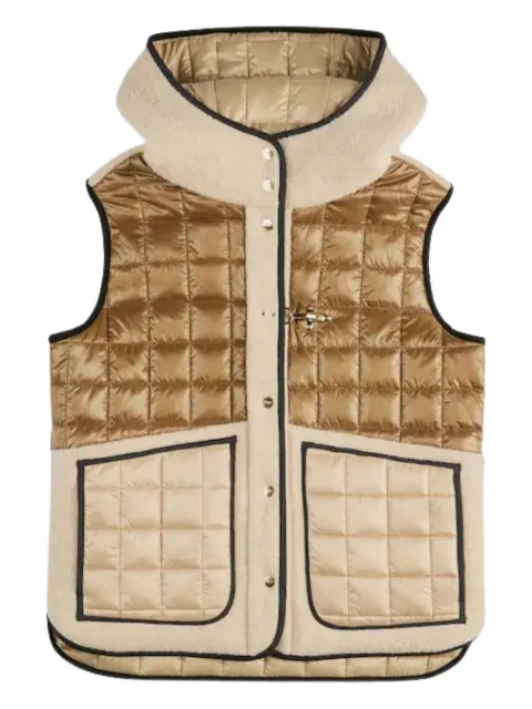 Fay veste matelassée à design sans manches