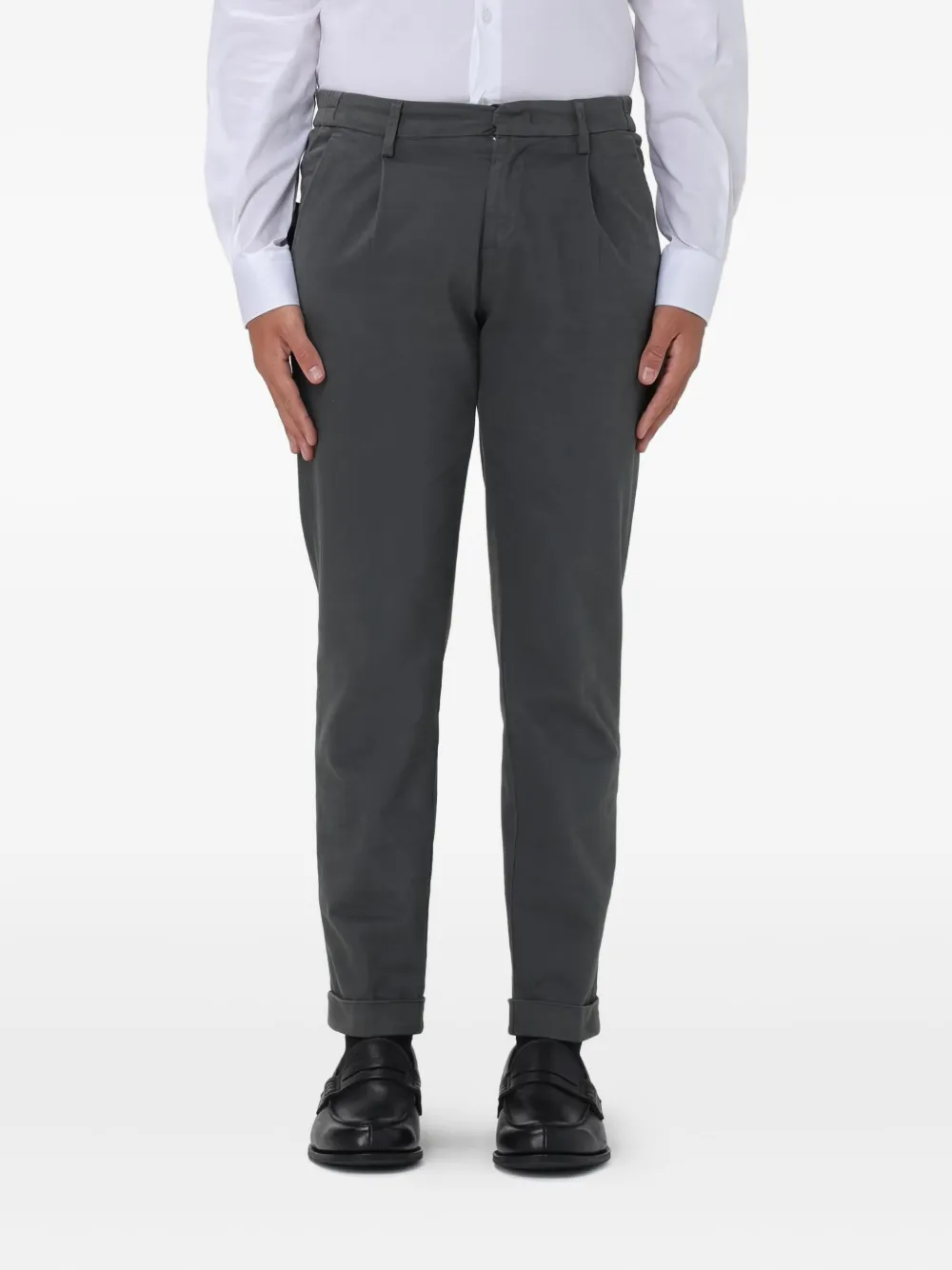 Fay pleated trousers | gris | Image 1