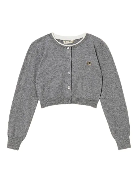 TWINSET Kids Geknöpfter Korean Cardigan