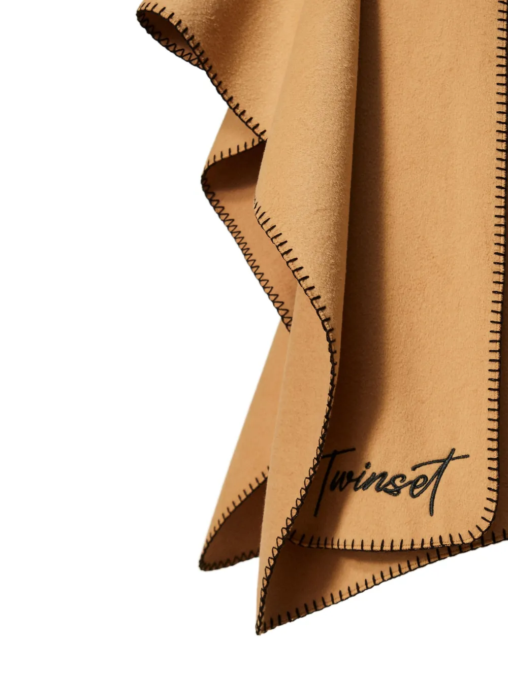 TWINSET stitched cape | Capes | Image 2