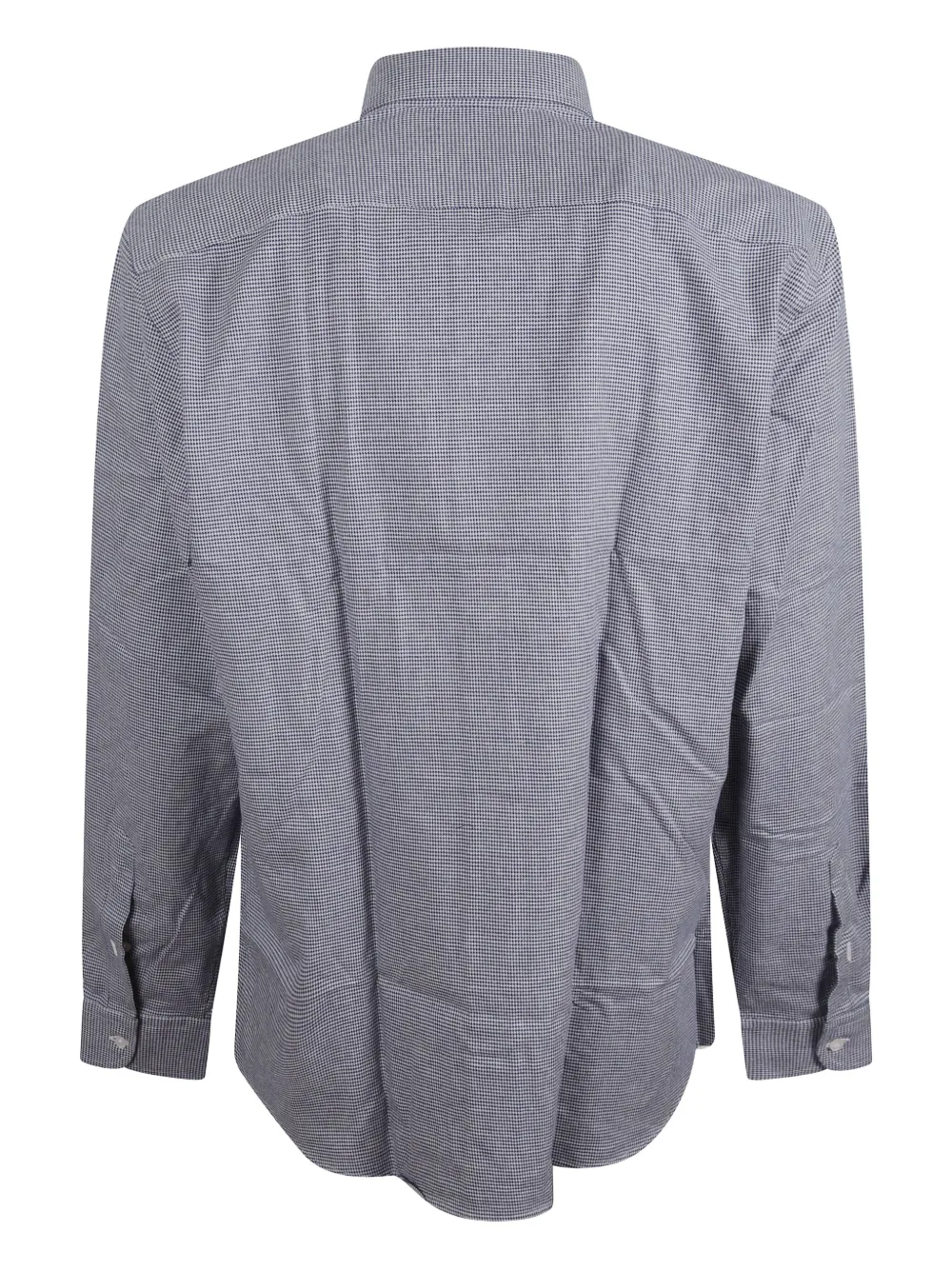 Fay Overhemd met patroon en lange mouwen - Blauw