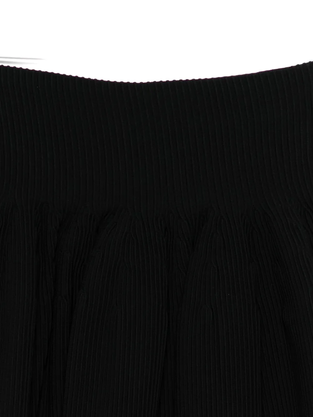 Cfcl Ribbed Mini Skirt In Black